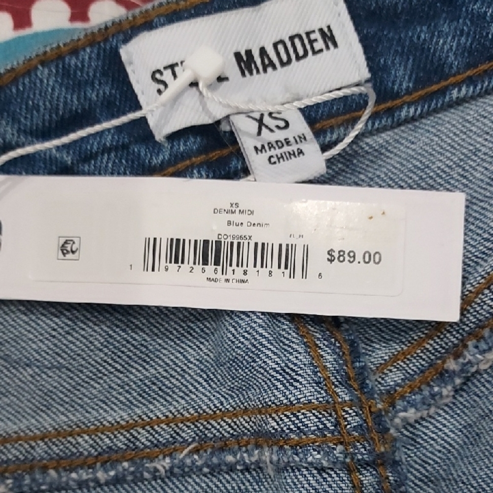 Steve Madden Classic Denim High Rise Jeans - Picture 4 of 5